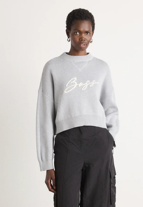 FINEVRA - Jumper - silver-coloured