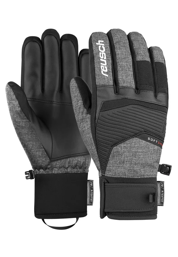 FINGER R-TEX® XT - Gloves - black/black melange