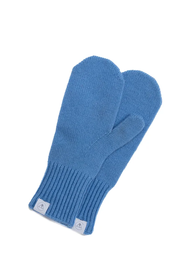 Fingerless gloves - hellblau