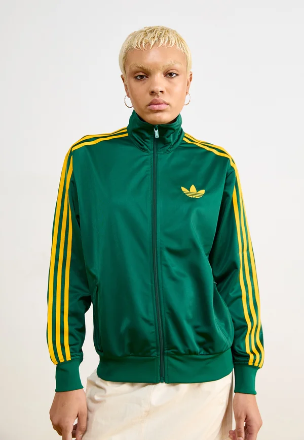 FIREBIRD - Training jacket - collegiate green/crew yellow