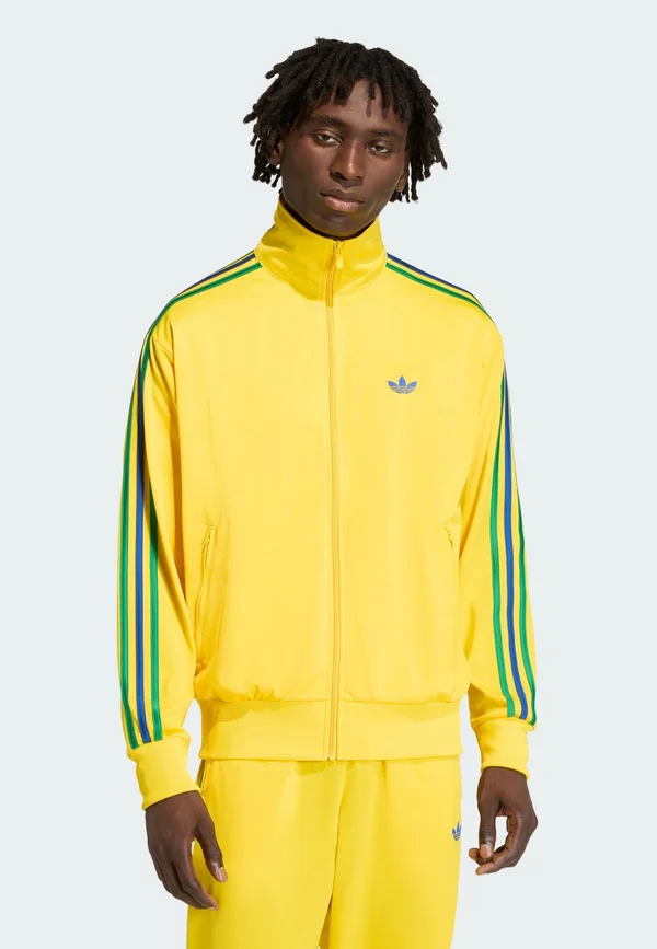 FIREBIRD - Zip-up sweatshirt - eqt yellow   green   collegiate royal