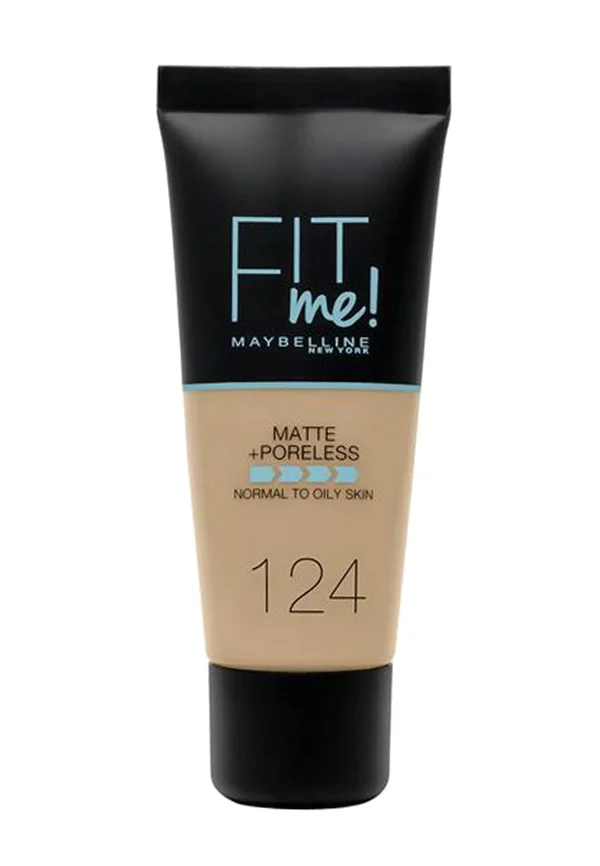 FIT ME MATTE & PORELESS MAKE-UP - Foundation - 124