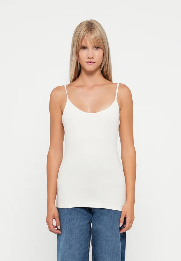 FITTED  - Top - ivory frost