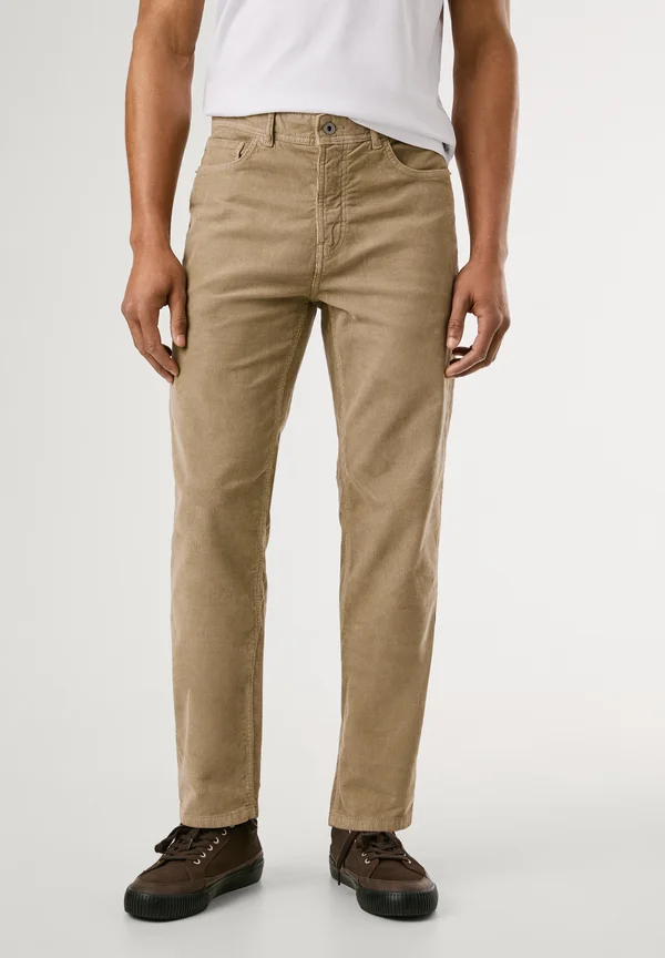 FIVE POCKETS - Trousers - stone beige