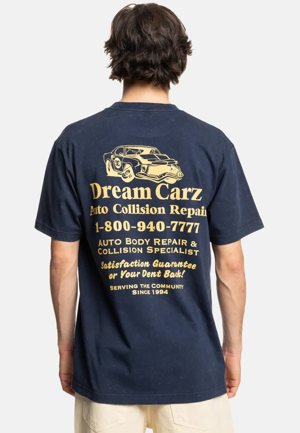FIX UP - Print T-shirt - btkw dress blues rain wash