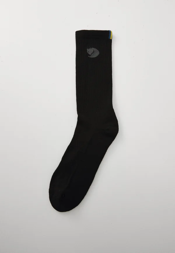 FJÄLLRÄVEN WOOL SOCK UNISEX - Sports socks - black
