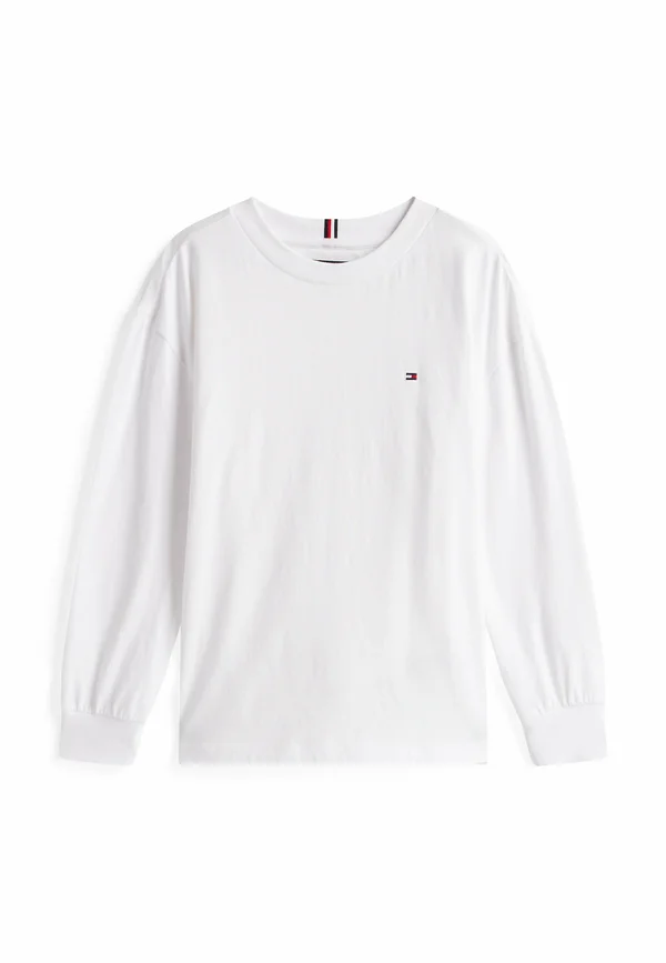FLAG EMBROIDERY  - Long sleeved top - white