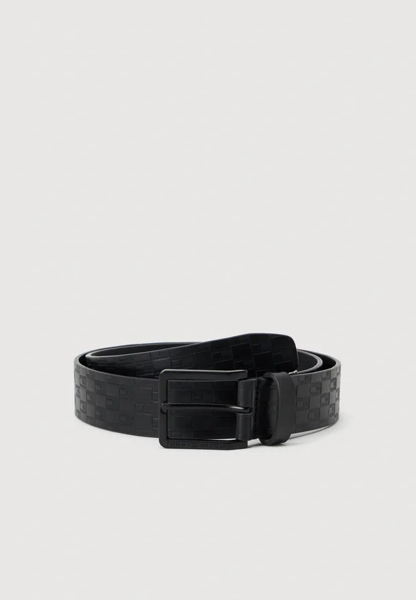 FLAG MONOGRAM OLIVER - Belt - black
