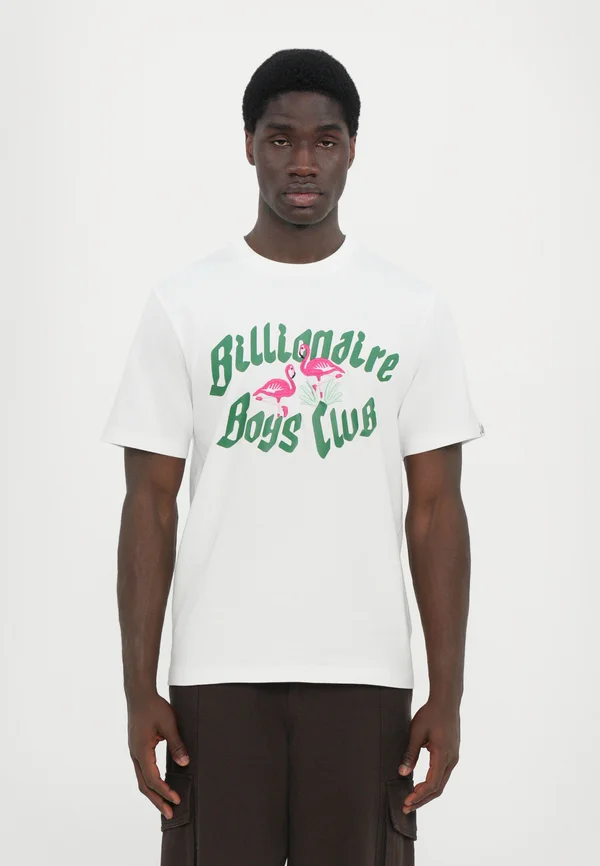 FLAMINGO - Print T-shirt - white