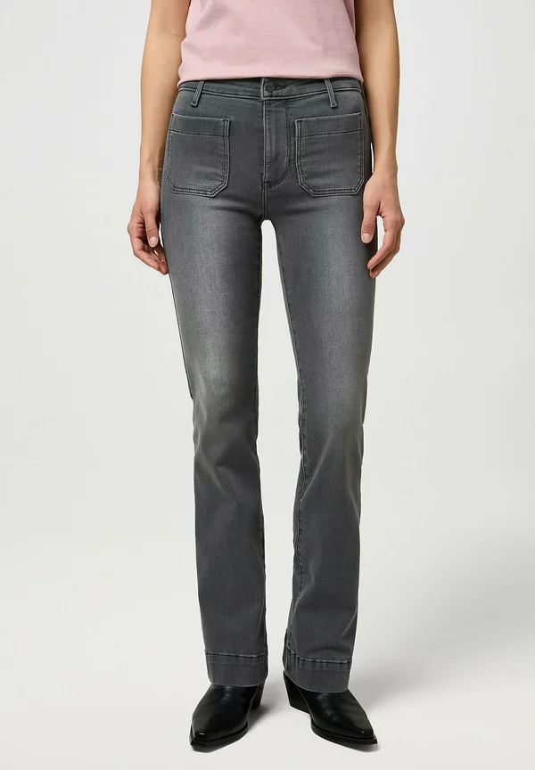 FLARE - Flared Jeans - frosted fronts