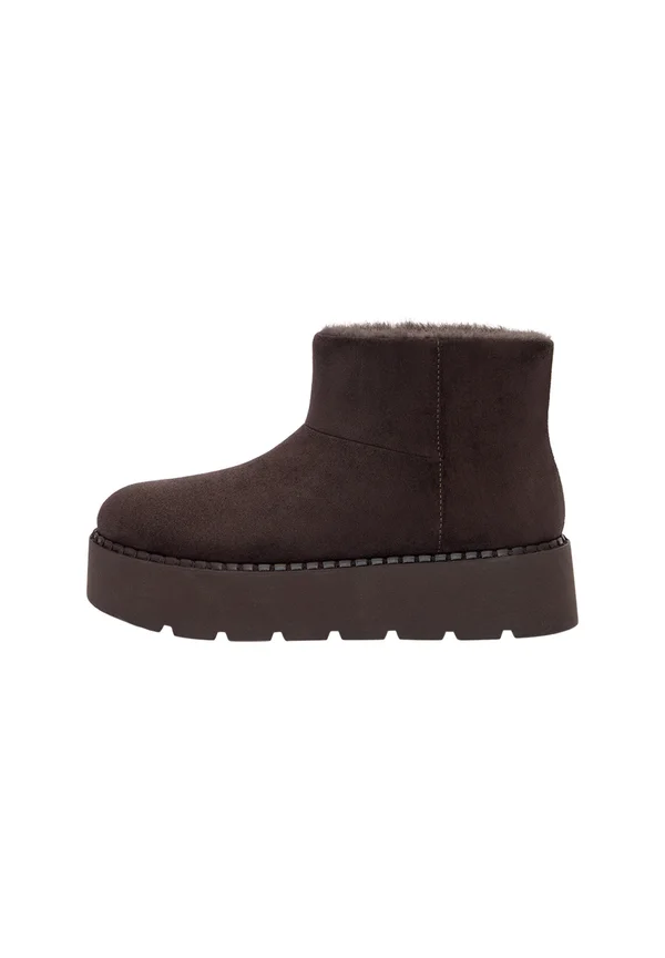 FLAT - Winter boots - dark brown