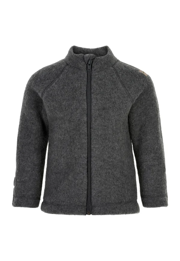 Fleece jacket - anthracite melange
