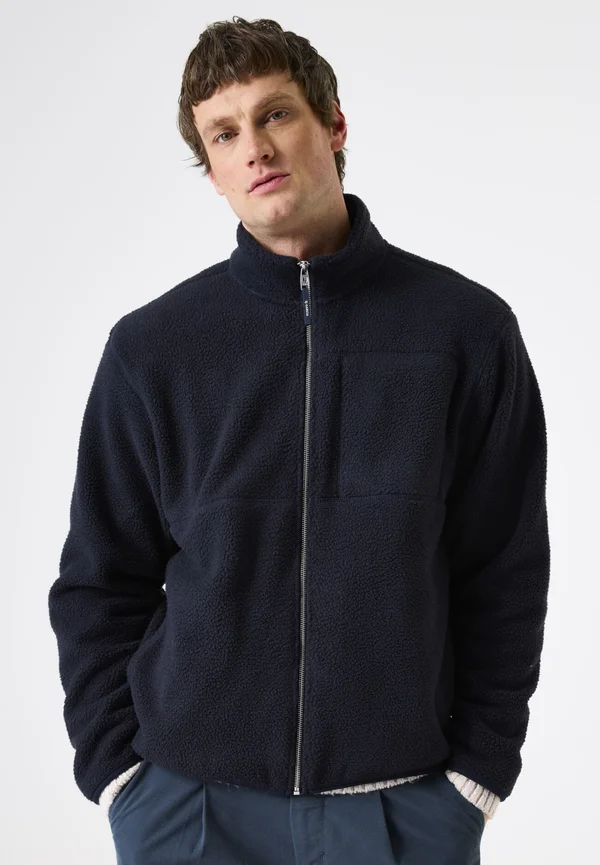 Fleece jacket - blue graphite