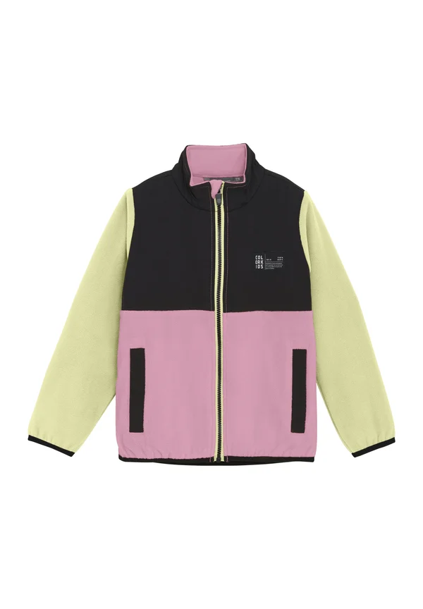Fleece jacket - bonbon