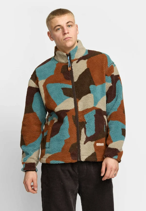 Fleece jacket - brown