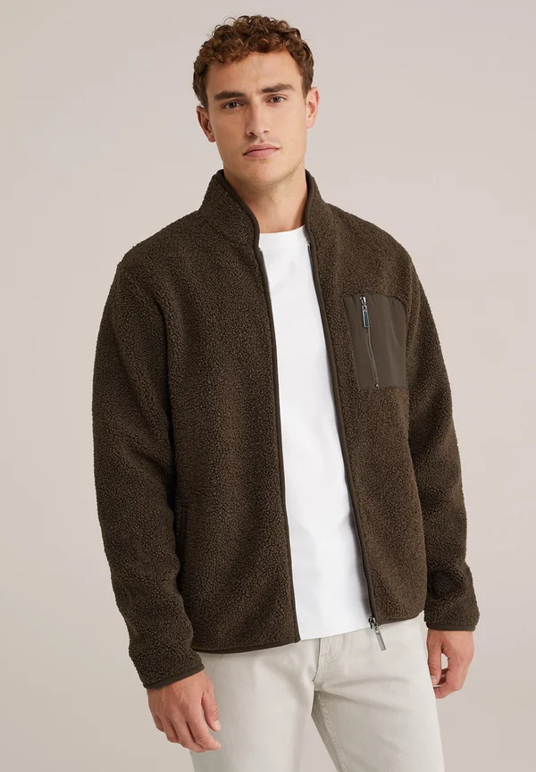 Fleece jacket - brown