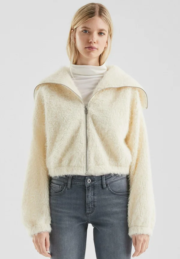 Fleece jacket - creme