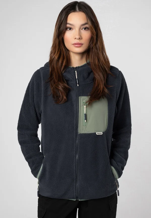Fleece jacket - dark blue