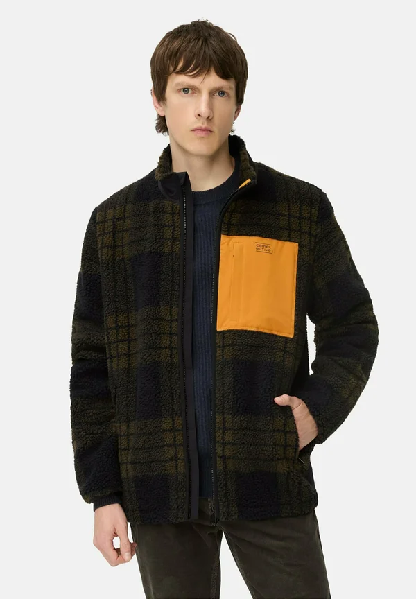 Fleece jacket - dark brown