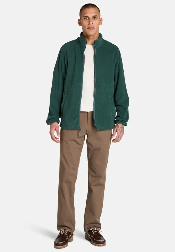 Fleece jacket - dark green