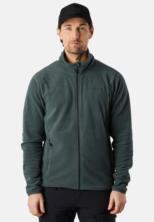 Fleece jacket - dusty green