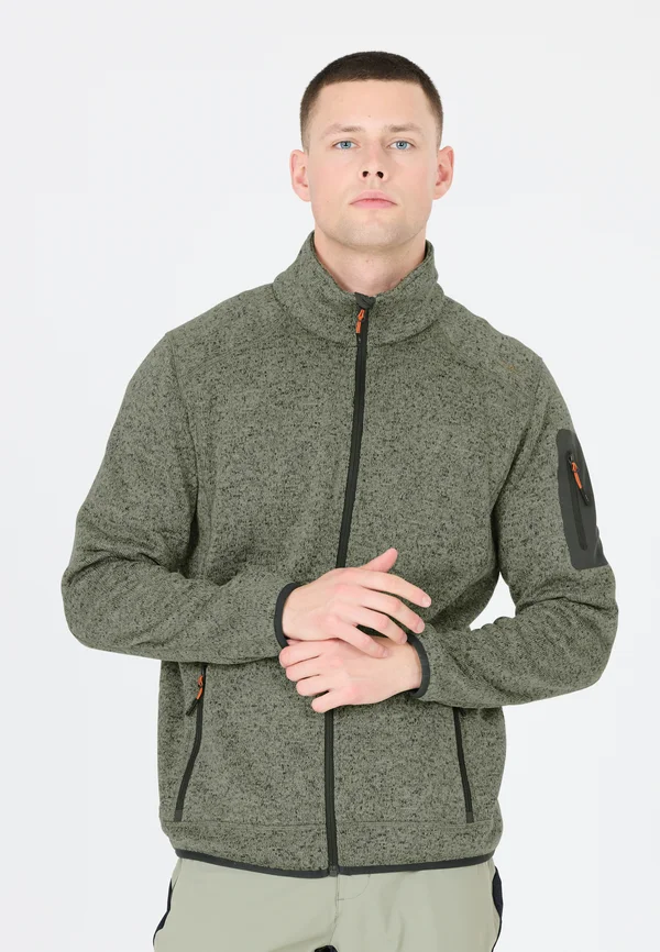 Fleece jacket - et sage-antracite