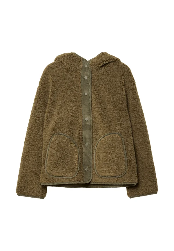 Fleece jacket - khaki