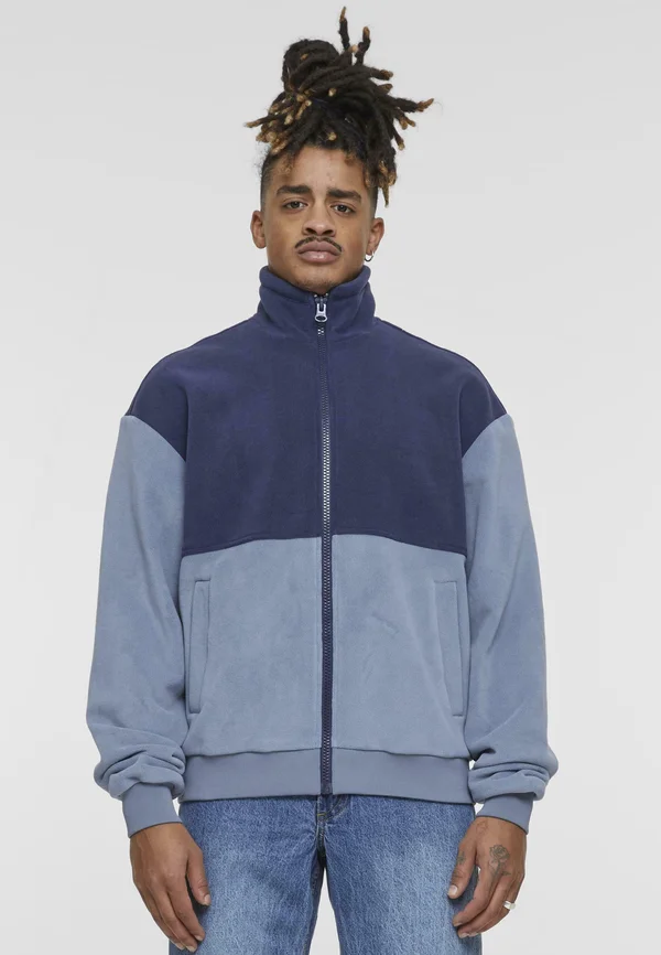 Fleece jacket - navy cloudsky