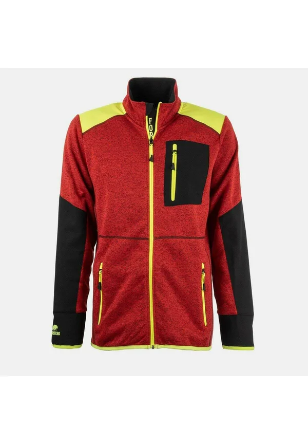 Fleece jacket - red