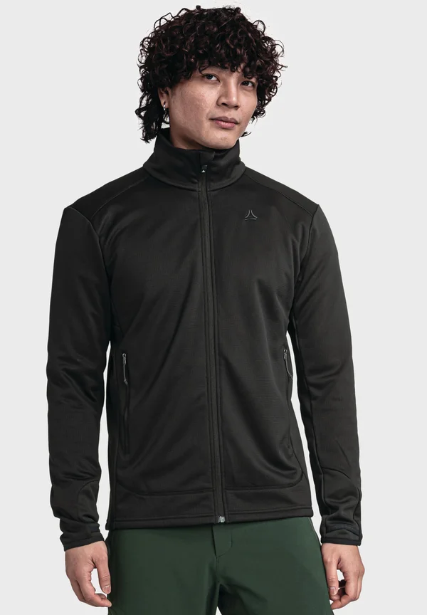 Fleece jacket - schwarz