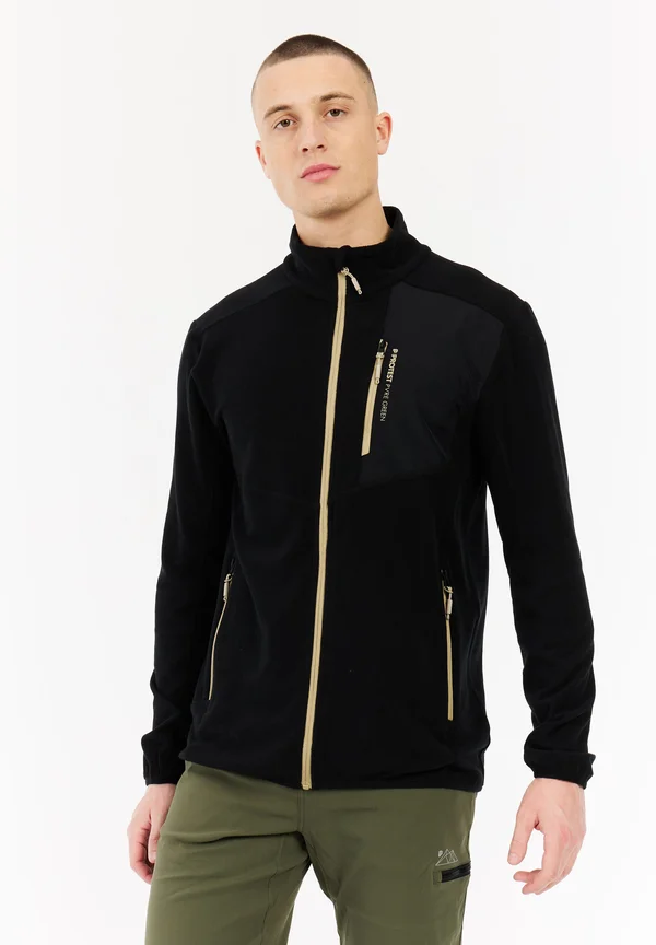 Fleece jacket - true black