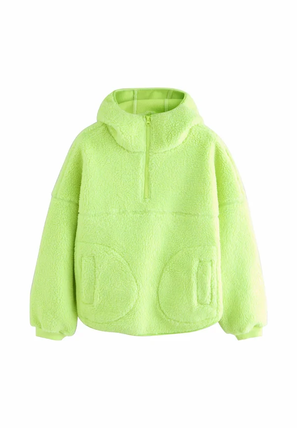 Fleece jumper - lime green