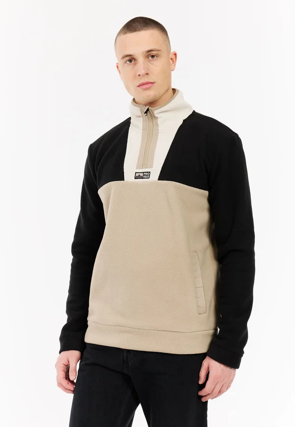 Fleece jumper - true black