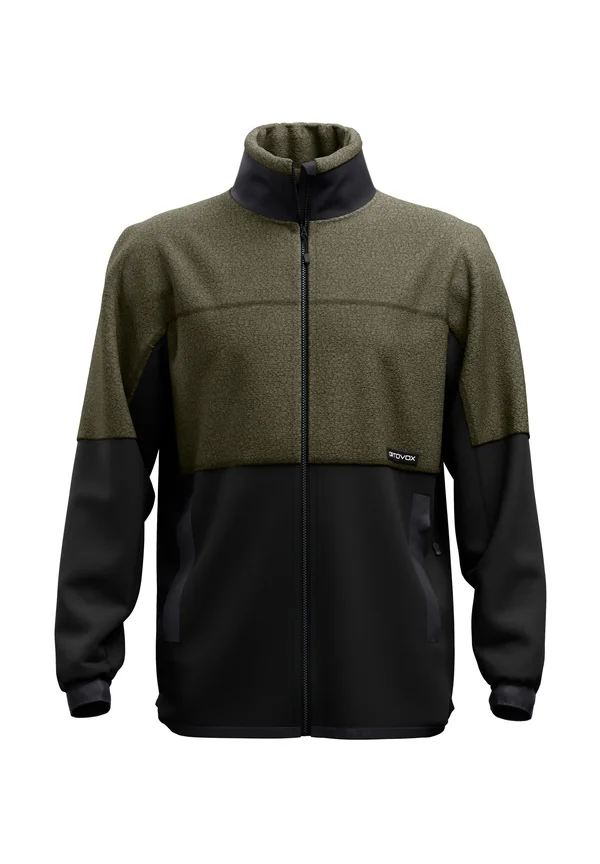 FLEECE TEDDY - Fleece jacket - dark wild herbs