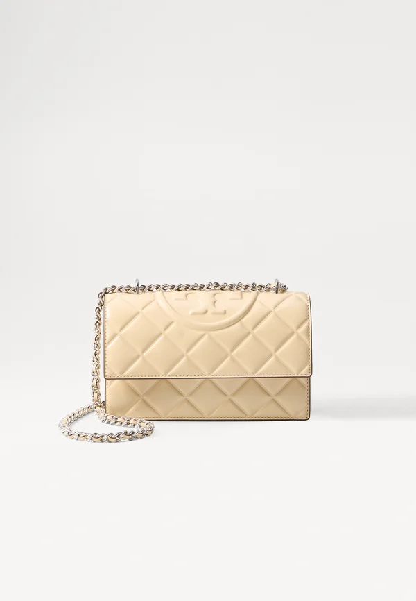 FLEMING SMALL CONVERTIBLE - Cross body bag - vanilla soft serve