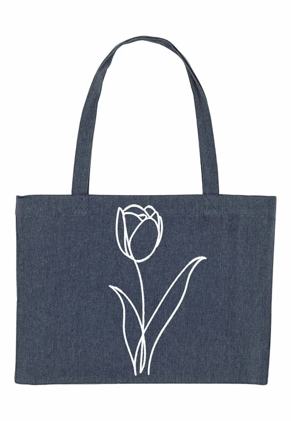 FLEUR PRINT - Tote bag - blue