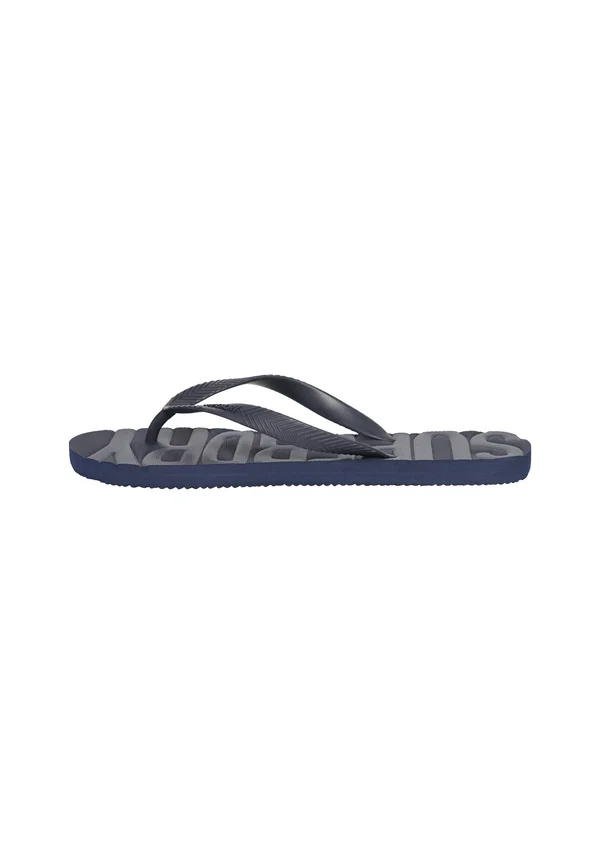 FLIP FLOPS - T-bar sandals - rich navy tonal