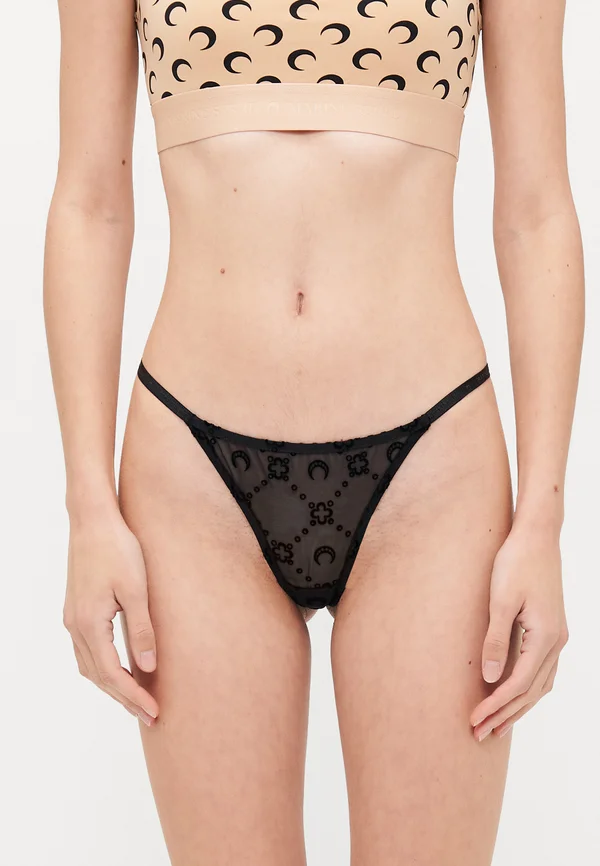 FLOCK THONG - Thong - black
