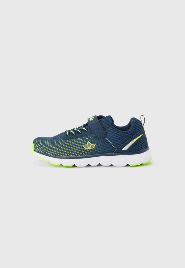 FLOW UNISEX  - Trainers - navy/lemon