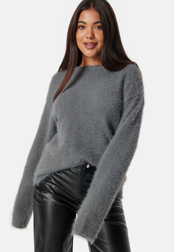 FLUFFY - Jumper - grey