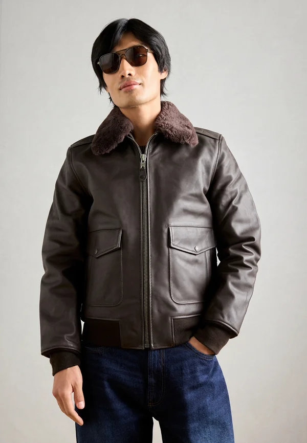 FLY 2-IN-1 - Bomber Jacket - brown