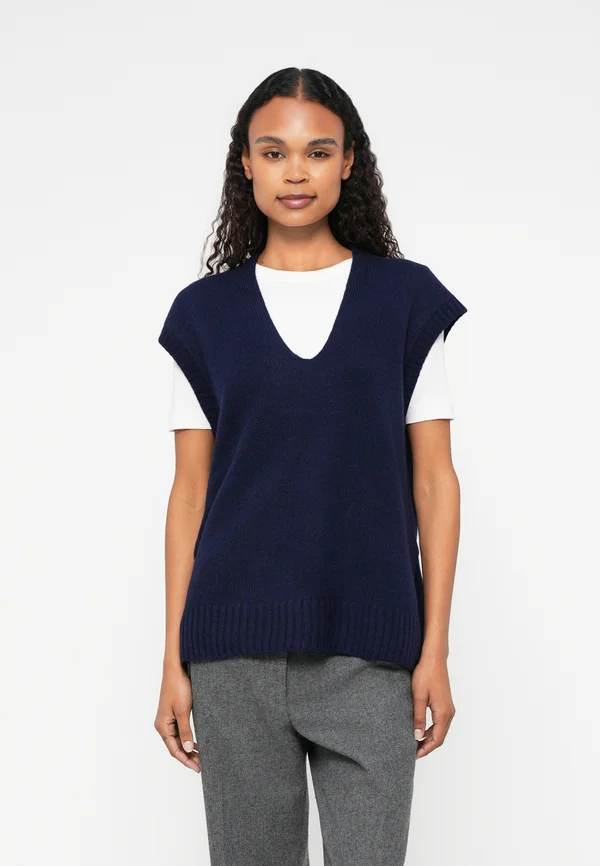 FLYNN - Waistcoat - dark sapphire