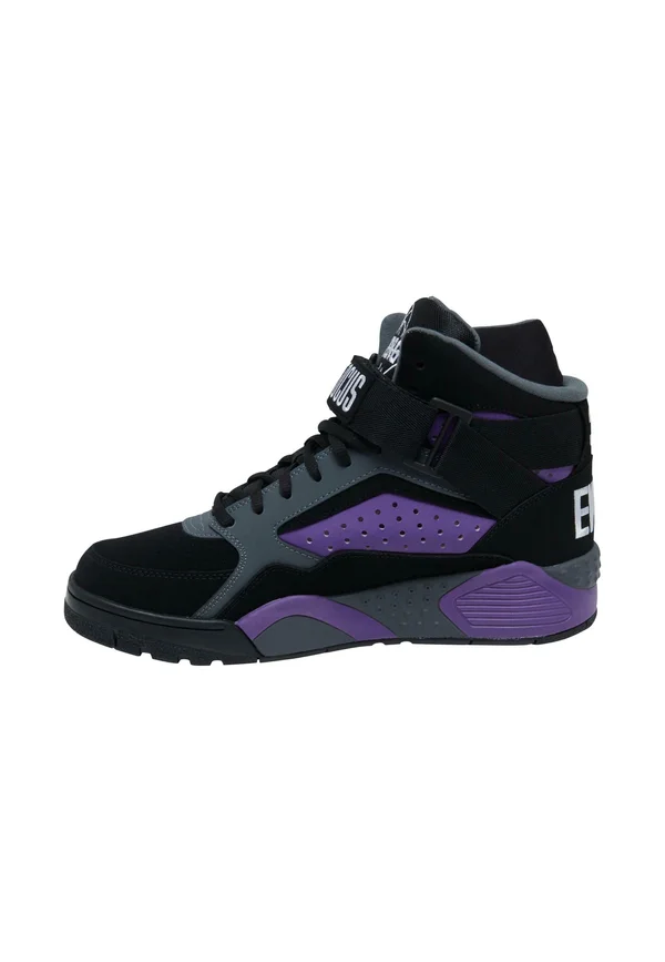 FOCUS OG - High-top trainers - black castelrock electric purple white