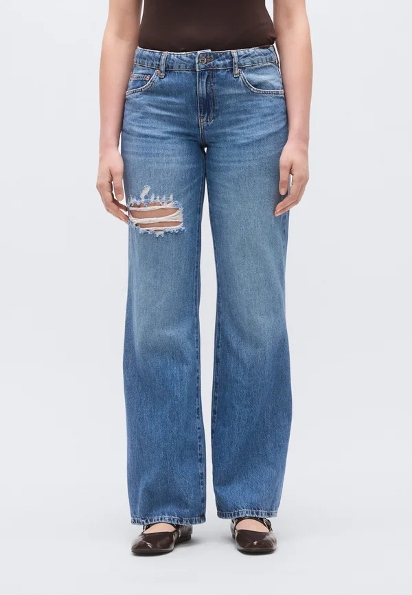 FOLD UP - Wide Leg - scandi blue