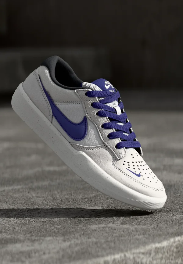 FORCE 58 - Trainers - phantom summit white dark smoke grey court purple