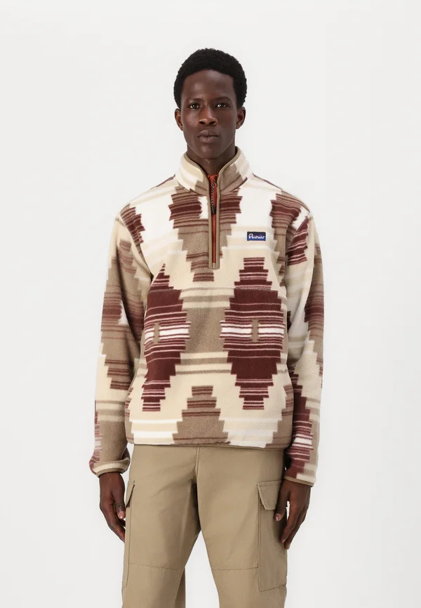 FOREFRONT FRAYLOCK QUARTER ZIP - Fleece jumper - lead gray