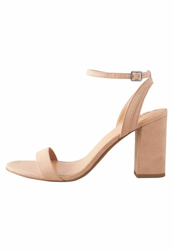 FOREVER COMFORT BLOCK REGULAR WIDE FIT - Sandals - mottled pink