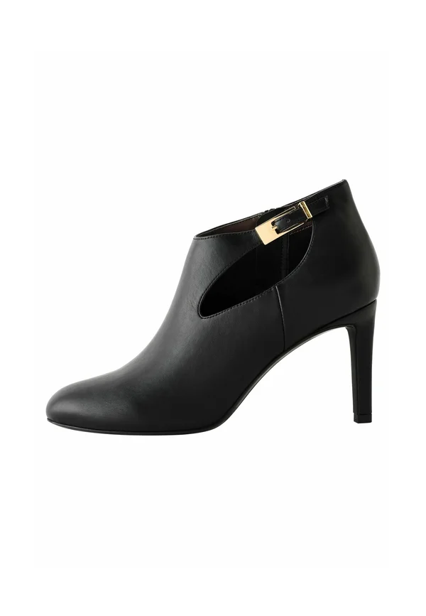 FOREVER COMFORT OPEN SIDE - Ankle boots - mottled black