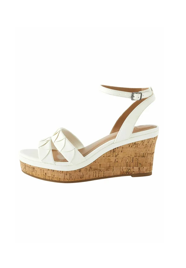 FOREVER COMFORT®  - Wedge sandals - white