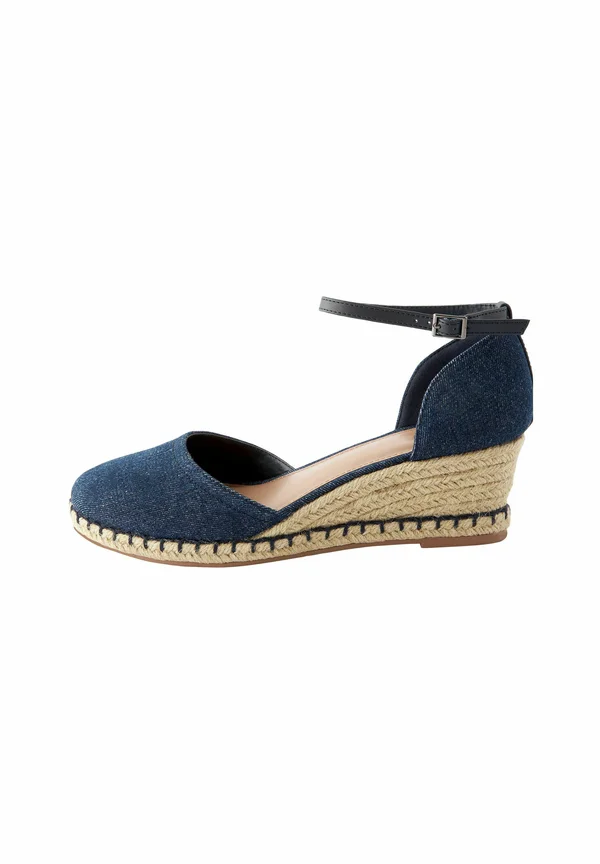 FOREVER COMFORTCLOSED TOE REGULAR FIT - Wedges - denim